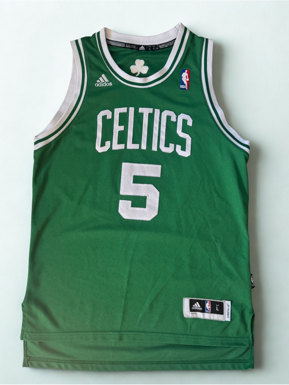 Adidas Boston Celtics #5 Kevin Garnett Men’s Jersey Size Large